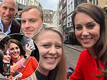 William and Kate prove they’re the king and queen of selfies in Soho